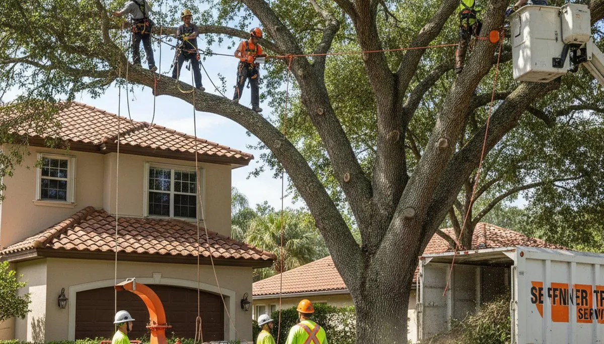 Tree trimming service in Tampa, FL for residential and commercial properties