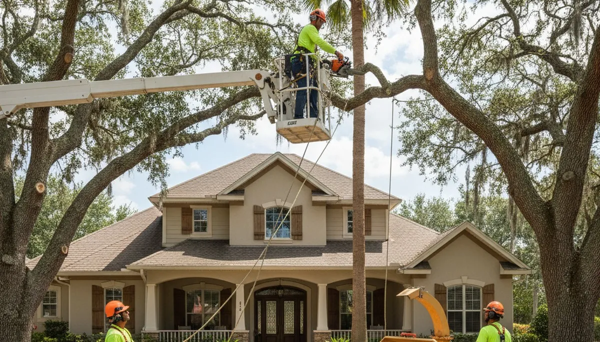 Tree trimming service in Tampa, FL for residential and commercial properties