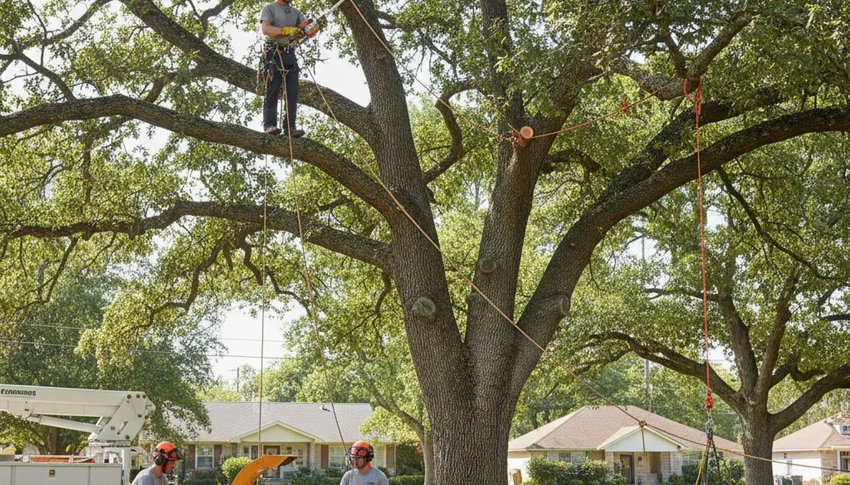 Professional tree trimming service in Tampa, FL improving tree health and landscape safety